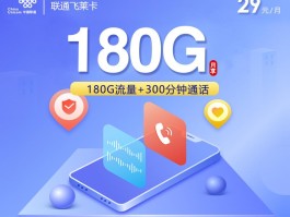 聯通飛萊卡 29元180G+300分鐘 18-60周歲